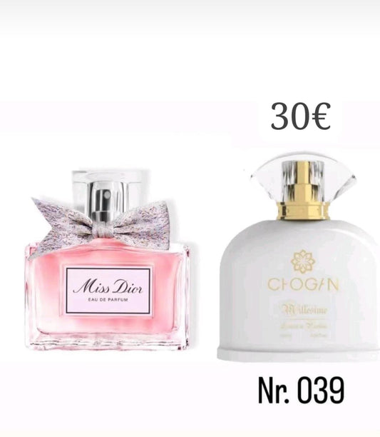 Eau de parfum inspiré de grandes marques