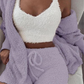 Nuage de Douceur| Pyjama Moelleux en Velours pour un Sommeil Paisible