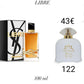 Eau de parfum inspiré de grandes marques
