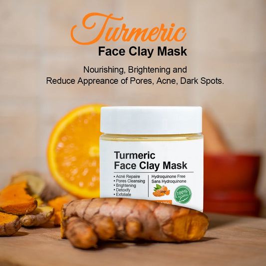 Masque au curcuma